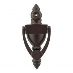 Harney Hardware Door Knocker Viewer, 4 In. With 1/2 In. Bore 160 Degree Viewer Decorative Hardware