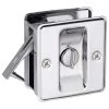 Harney Hardware Doors Bolts And Latches Pocket Door Lock, Privacy, 2 1/2 In. X 2 3/4 In.