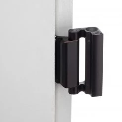 Harney Hardware Security Door Guard, Heavy Duty Doors Bolts And Latches