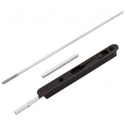 Harney Hardware Extension Flush Bolt, 7 3/8 In. X 3/4 In. X 16 In.
