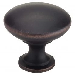 Harney Hardware Cabinet Knob, Round, 1 1/8 In. Diameter