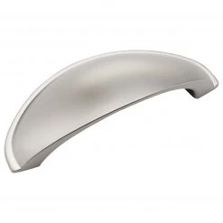 Harney Hardware Cabinet Cup Pull, 2 1/2 In. Center To Center Decorative Hardware