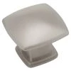 Harney Hardware Cabinet Knob, Pyramid Square, 1 3/16 In. Wide