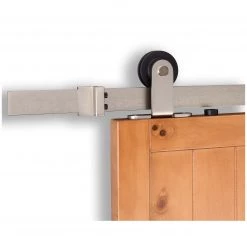 Harney Hardware Barn Door Hardware, Top Mount Kit, 72 In.