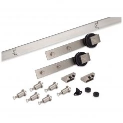 Harney Hardware Decorative Hardware Barn Door Hardware, Standard Kit, 96 In.