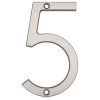 Harney Hardware 4 In. Contemporary House Number 5 Decorative Hardware