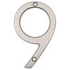 Harney Hardware 4 In. Contemporary House Number 9 Decorative Hardware