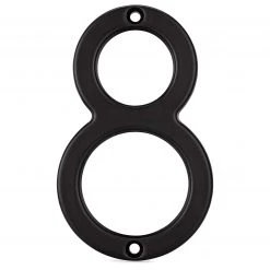 Harney Hardware Decorative Hardware 4 In. Contemporary House Number 8
