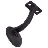 Harney Hardware Handrail Bracket, Heavy Duty, Round Wall Mounting Escutcheon, One Wall Mounting Screw