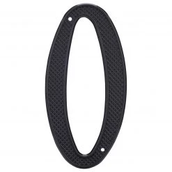 Harney Hardware 4 In. Nail On House Number 0 Decorative Hardware