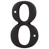 Harney Hardware Decorative Hardware 4 In. House Number 8, Solid Brass