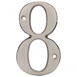 Harney Hardware 4 In. House Number 8, Solid Brass Decorative Hardware
