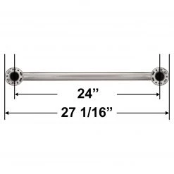 Harney Hardware Bathroom Grab Bars Bathroom Grab Bar, 24 In. X 1 1/2 In.