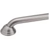Harney Hardware Bathroom Grab Bar, Decorative, Dome Escutcheon, 30 In. X 1 1/4 In.