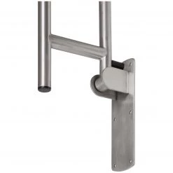 Harney Hardware Bathroom Swing Up Grab Bar, Peened Surface, 30 In. X 1 1/4 In. Bathroom Grab Bars