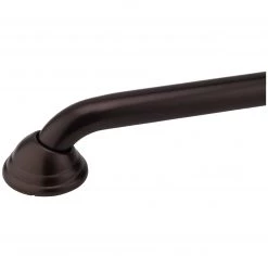 Fulham Brass Sales 2022 12 Harney Hardware Bathroom Grab Bar, Decorative, Dome Escutcheon, 48 In. X 1 1/4 In. Bathroom Grab Bars