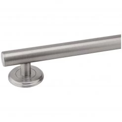 Harney Hardware Bathroom Grab Bar, Contemporary, Round Escutcheon, 30 In. X 1 1/4 In. Bathroom Grab Bars