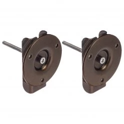 Harney Hardware Bathroom Grab Bar Mounting Brackets, Pair Packed