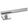 Harney Hardware Bathroom Grab Bars Bathroom Grab Bar, Contemporary, Square Escutcheon, 24 In. X 1 1/4 In.