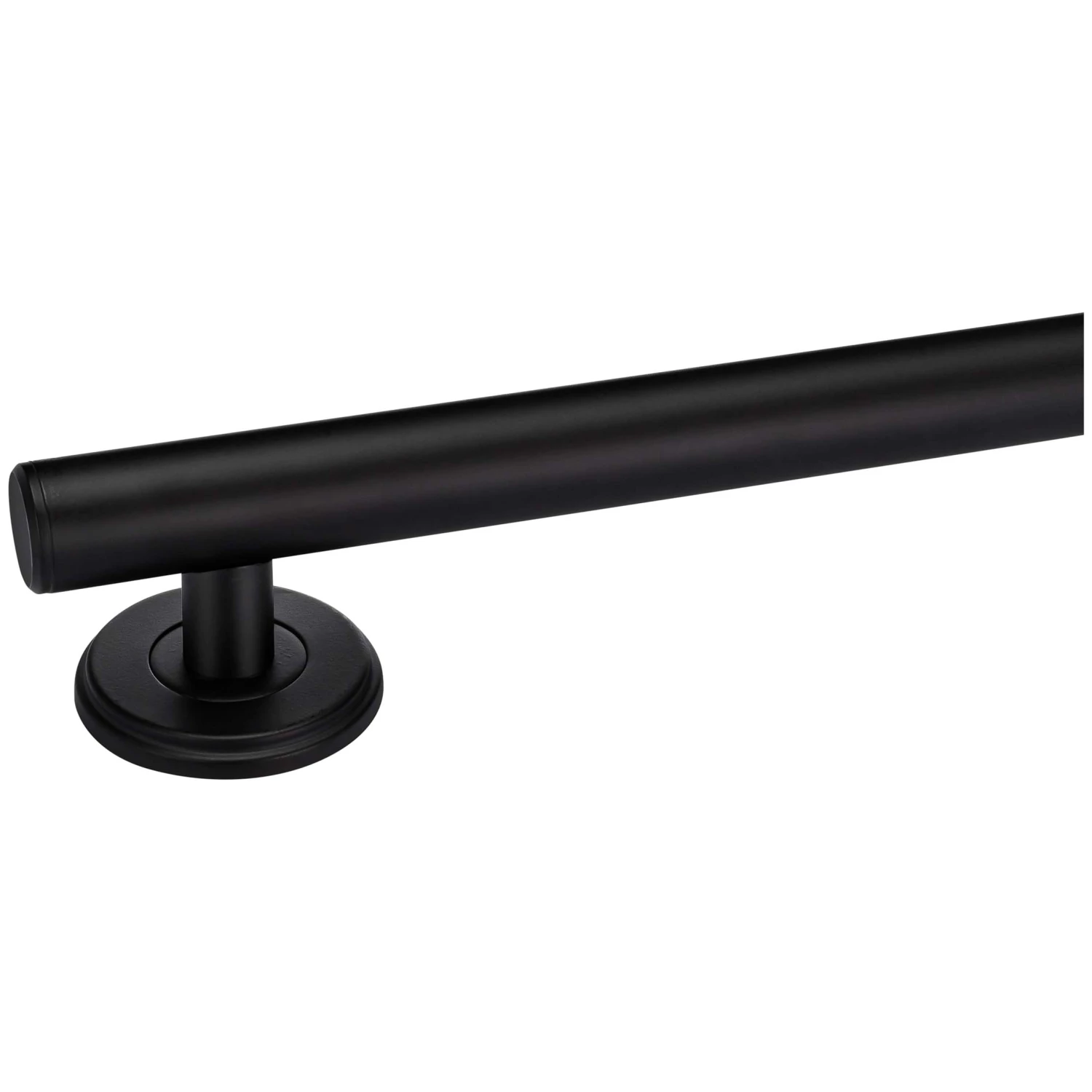 Harney Hardware Bathroom Grab Bar, Contemporary, Round Escutcheon, 24 In. X 1 1/4 In. Bathroom Grab Bars 1 Harney Hardware Bathroom Grab Bar, Contemporary, Round Escutcheon, 24 In. X 1 1/4 In. Bathroom Grab Bars
