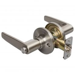 Harney Hardware Door Lever Set Keyed / Entry Function Electra Collection Residential Door Locks