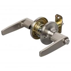 Harney Hardware Door Lever Set Keyed / Entry Function Electra Collection Residential Door Locks