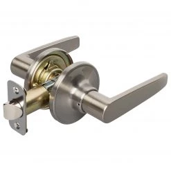 Harney Hardware Door Lever Set Closet / Hall / Passage Function Electra Collection Residential Door Locks