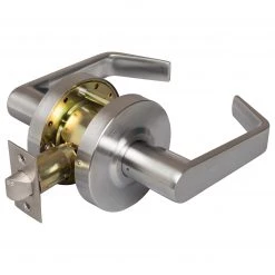 Fulham Brass Sales 2022 2 Harney Hardware Commercial Door Lever Set Closet / Hall / Passage Function, UL Fire Rated, ANSI 2, Vigilant Collection Commercial Door Hardware