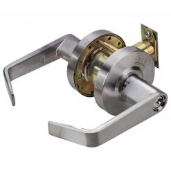 Harney Hardware Commercial Door Lever Set Intruder Classroom / Keyed Function, UL Fire Rated, ANSI 2, Vigilant Collection Commercial Door Hardware