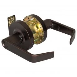 Harney Hardware Commercial Door Lever Set Classroom / Keyed Function, UL Fire Rated, ANSI 2, Vigilant Collection Commercial Door Hardware