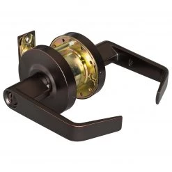 Harney Hardware Commercial Door Lever Set Bed / Bath / Privacy Function, UL Fire Rated, ANSI 2, Vigilant Collection Commercial Door Hardware