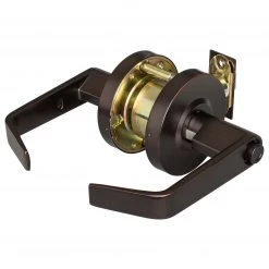 Harney Hardware Commercial Door Lever Set Bed / Bath / Privacy Function, UL Fire Rated, ANSI 2, Vigilant Collection Commercial Door Hardware