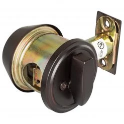 Harney Hardware Commercial Door Hardware Commercial Deadbolt Single Cylinder, UL Fire Rated, ANSI 2 Function, UL Fire Rated, ANSI 2, Vigilant Collection