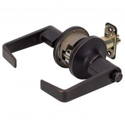 Harney Hardware Commercial Door Hardware Commercial Door Lever Set Keyed / Entry Function, UL Fire Rated, ANSI 2, Atlas Collection