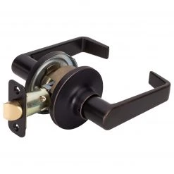 Harney Hardware Commercial Door Lever Set Closet / Hall / Passage Function, UL Fire Rated, ANSI 2, Atlas Collection