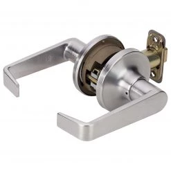Harney Hardware Commercial Door Hardware Commercial Door Lever Set Closet / Hall / Passage Function, UL Fire Rated, ANSI 2, Atlas Collection