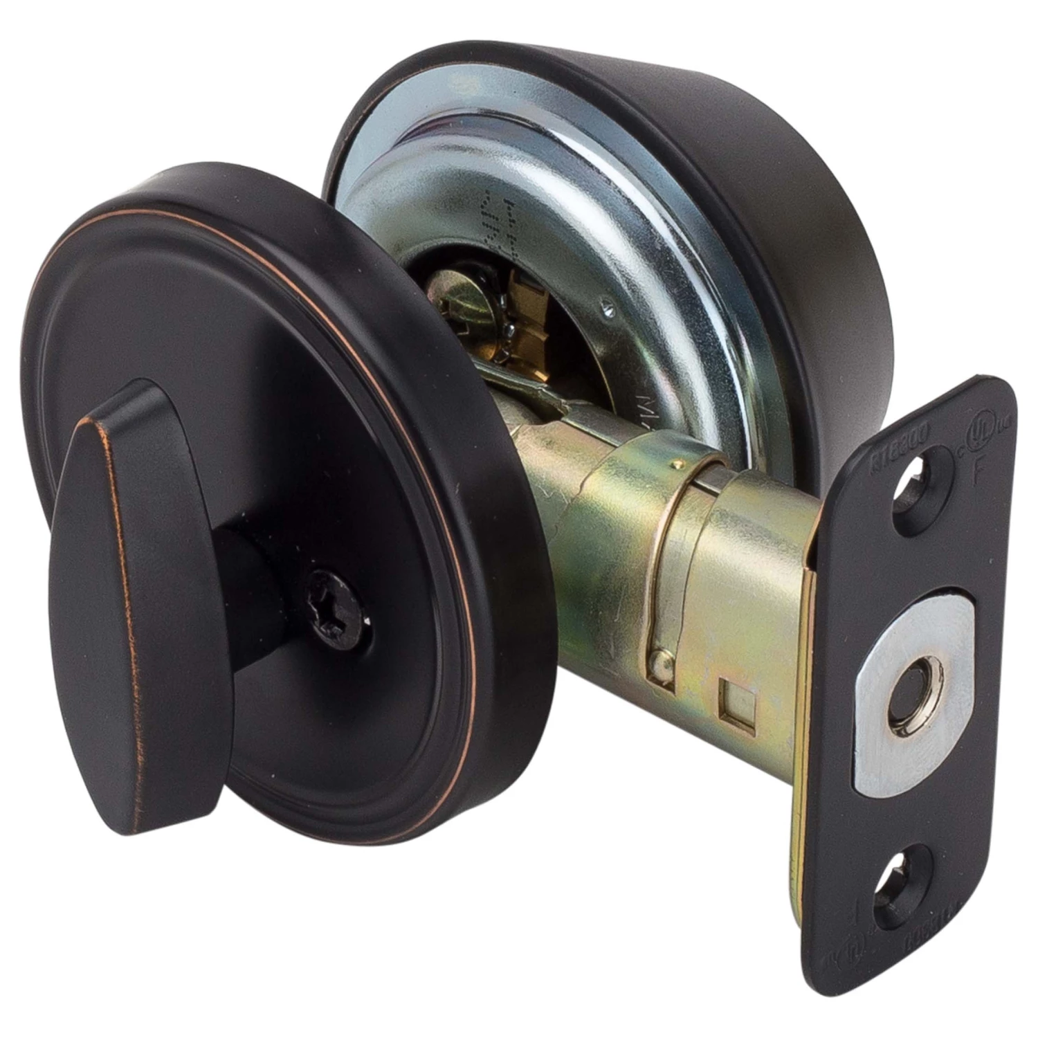 Harney Hardware Commercial Deadbolt Single Cylinder, UL Fire Rated, ANSI 2, Atlas Collection Commercial Door Hardware 4 Harney Hardware Commercial Deadbolt Single Cylinder, UL Fire Rated, ANSI 2, Atlas Collection Commercial Door Hardware