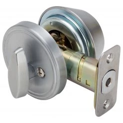 Harney Hardware Commercial Deadbolt Single Cylinder, UL Fire Rated, ANSI 2, Atlas Collection Commercial Door Hardware