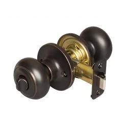 Harney Hardware Door Knob Set Bed / Bath / Privacy Function Callista Collection