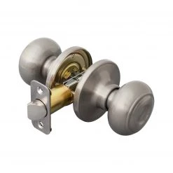 Harney Hardware Door Knob Set Closet / Hall / Passage Function Callista Collection