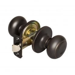 Harney Hardware Door Knob Set Closet / Hall / Passage Function Callista Collection Residential Door Locks