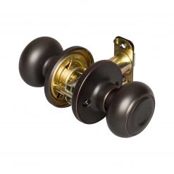 Harney Hardware Door Knob Set Closet / Hall / Passage Function Callista Collection Residential Door Locks