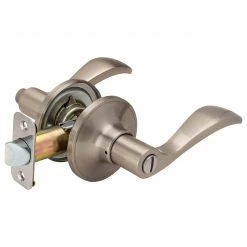 Harney Hardware Door Lever Set Bed / Bath / Privacy Function Dakota Collection Residential Door Locks