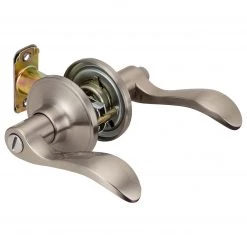 Harney Hardware Door Lever Set Bed / Bath / Privacy Function Dakota Collection Residential Door Locks