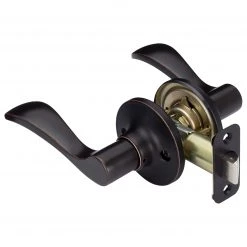 Harney Hardware Door Lever Set Closet / Hall / Passage Function Dakota Collection Residential Door Locks