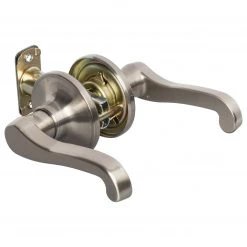 Harney Hardware Door Lever Set Closet / Hall / Passage Function Sage Collection