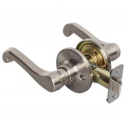 Harney Hardware Door Lever Set Closet / Hall / Passage Function Sage Collection