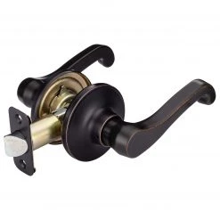 Harney Hardware Residential Door Locks Door Lever Set Closet / Hall / Passage Function Sage Collection