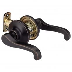 Harney Hardware Residential Door Locks Door Lever Set Closet / Hall / Passage Function Sage Collection