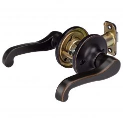 Harney Hardware Residential Door Locks Door Lever Set Closet / Hall / Passage Function Sage Collection